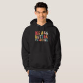 Terug naar schoolleraar Retro Groovy We zijn beter Hoodie (Voorkant volledig)