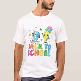 Terug naar schoolleraar t-shirt