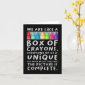 Terug naar schoolleraar zijn we als een doos van C Kaart (Gele Bloem)