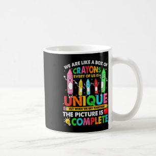 Terug naar schoolleraar zijn we als een doos van C Koffiemok