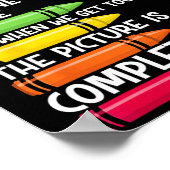 Terug naar schoolleraar zijn we als een doos van C Poster (Hoek)