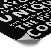 Terug naar schoolleraar zijn we als een doos van C Poster (Hoek)