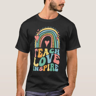 Terug naar Schoollerarenwaardering Inspirerend T-shirt