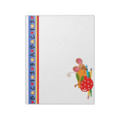 Terug naar schoolmuis notitieblok (Linkerzijde)