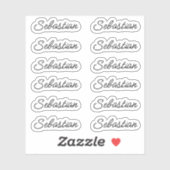 Terug naar Schoolnaamstickers Sticker (Vel)