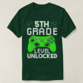 Terug naar Schoolniveau 5e Gradenniveau Onvergrend T-shirt (Design voorkant)