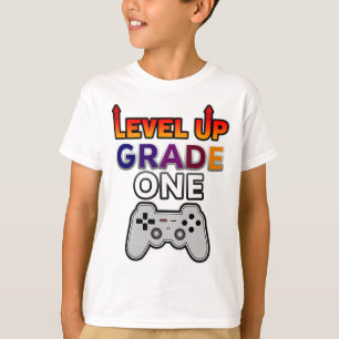 Terug naar schoolniveau omhoog, 1e klas t-shirt