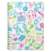 Terug naar schoolnotebook notitieboek (Voorkant)