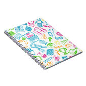 Terug naar schoolnotebook notitieboek