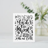 Terug naar Schoolonderwijs Briefkaart (Staand voorkant)