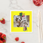 Terug naar schoolpapier Napkins Servet (Insitu)