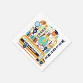 Terug naar Schoolpapier servetten (Hoek)