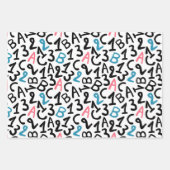 Terug naar Schoolpatroon Inpakpapier Vel (Voorkant 2)