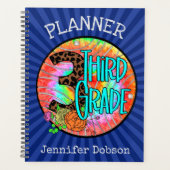 Terug naar schoolplanner voor derde klas planner (Voorkant)