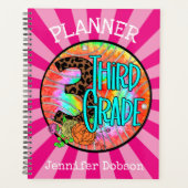 Terug naar schoolplanner voor derde klas planner (Voorkant)