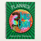 Terug naar schoolplanner voor derde klas planner (Voorkant)