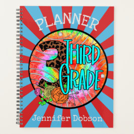 Terug naar schoolplanner voor derde klas planner