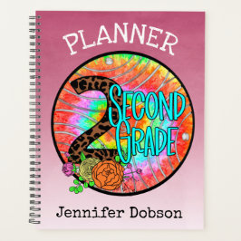 Terug naar schoolplanner voor tweede klas planner