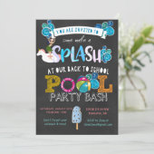 Terug naar schoolpool kaart (Staand voorkant)