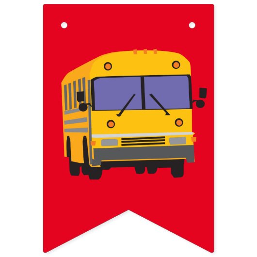 Terug naar Schoolregenboog kleurrijk Vlaggetjes (Eerste vlag)