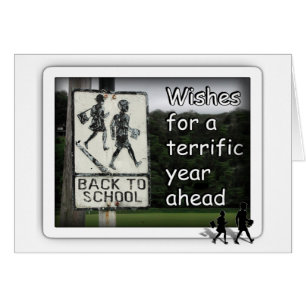 Terug naar schoolteken