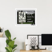 Terug naar schoolteken poster (Thuiskantoor)