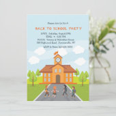 Terug naar schooluitnodiging kaart (Staand voorkant)