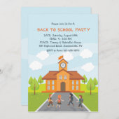 Terug naar schooluitnodiging kaart (Voorkant / Achterkant)