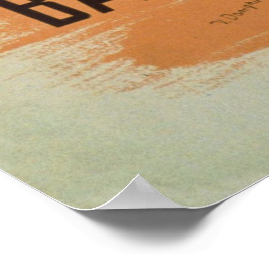 Terug naar schoolvideo-affiche poster (Hoek)