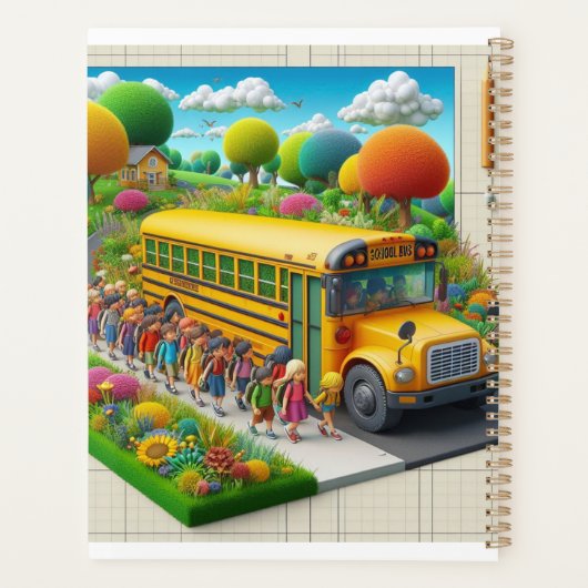 Terug naar schoolvirussen planner (Achterkant)