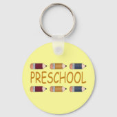 Terug naar schoolvoorschoolse cadeautjes sleutelhanger (Voorkant)