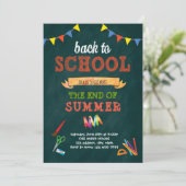 Terug naar schoolwoord Uitnodiging (Staand voorkant)