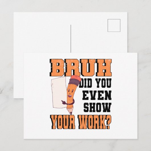 Terug naar startpunt school briefkaart (Voorkant / Achterkant)