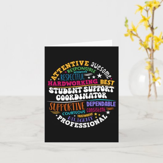 Terug naar Studentondersteuningscoördinator Waarde Kaart (Gele Bloem)