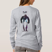 Terug naar Terug | Lange hoes voor vrouwen T-shirt (Achterkant)