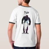 Terug naar Terug | Mannen Ringer T-shirt (Achterkant)