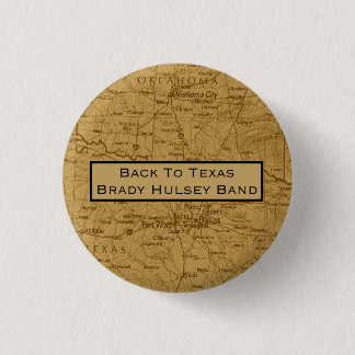 Terug naar Texas Ronde Button 3,2 Cm