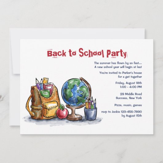 Terug naar Uitnodiging op schooldag (Voorkant)