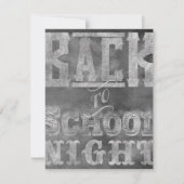 Terug naar uitnodiging 's avonds op school (Voorkant)