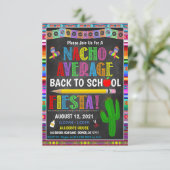 Terug naar uitnodiging van de Fiesta-partij op sch (Staand voorkant)