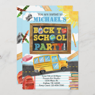 Terug naar uitnodiging van de "School Birthday"-pa