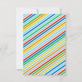 Terug naar uitnodiging van schoolpartij (Achterkant)