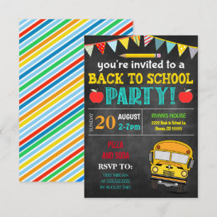 Terug naar uitnodiging van schoolpartij