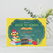 Terug naar uitnodiging van schoolpartij (Staand voorkant)