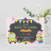 Terug naar uitnodiging van schoolpartij (Staand voorkant)