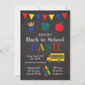 Terug naar Uitnodiging van schoolpartij (Voorkant)