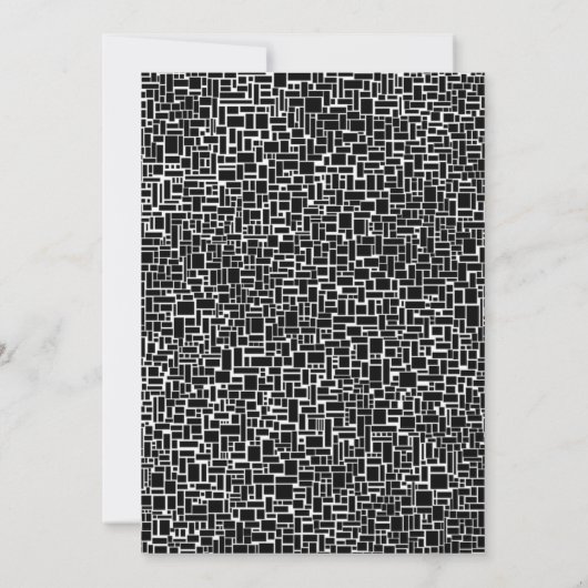 Terug naar uitnodiging van schoolpartij (Achterkant)