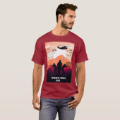 Terug naar Verdansk Gaming Gulag Warzone 1984 CoD T-shirt (Voorkant volledig)