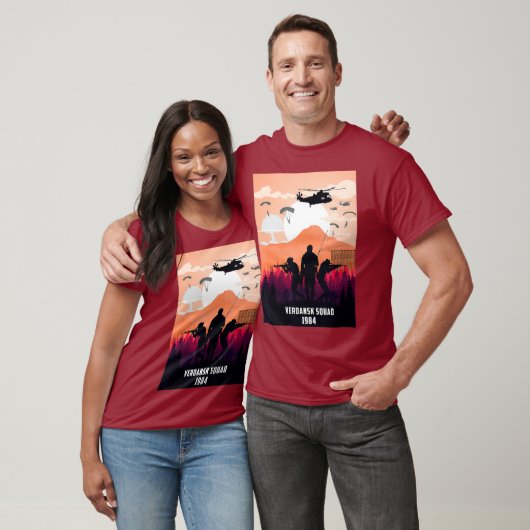 Terug naar Verdansk Gaming Gulag Warzone 1984 CoD T-shirt (Unisex)