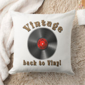  - Terug naar Vinyl, de plaat is terug, Oldie Kussen (Deken)